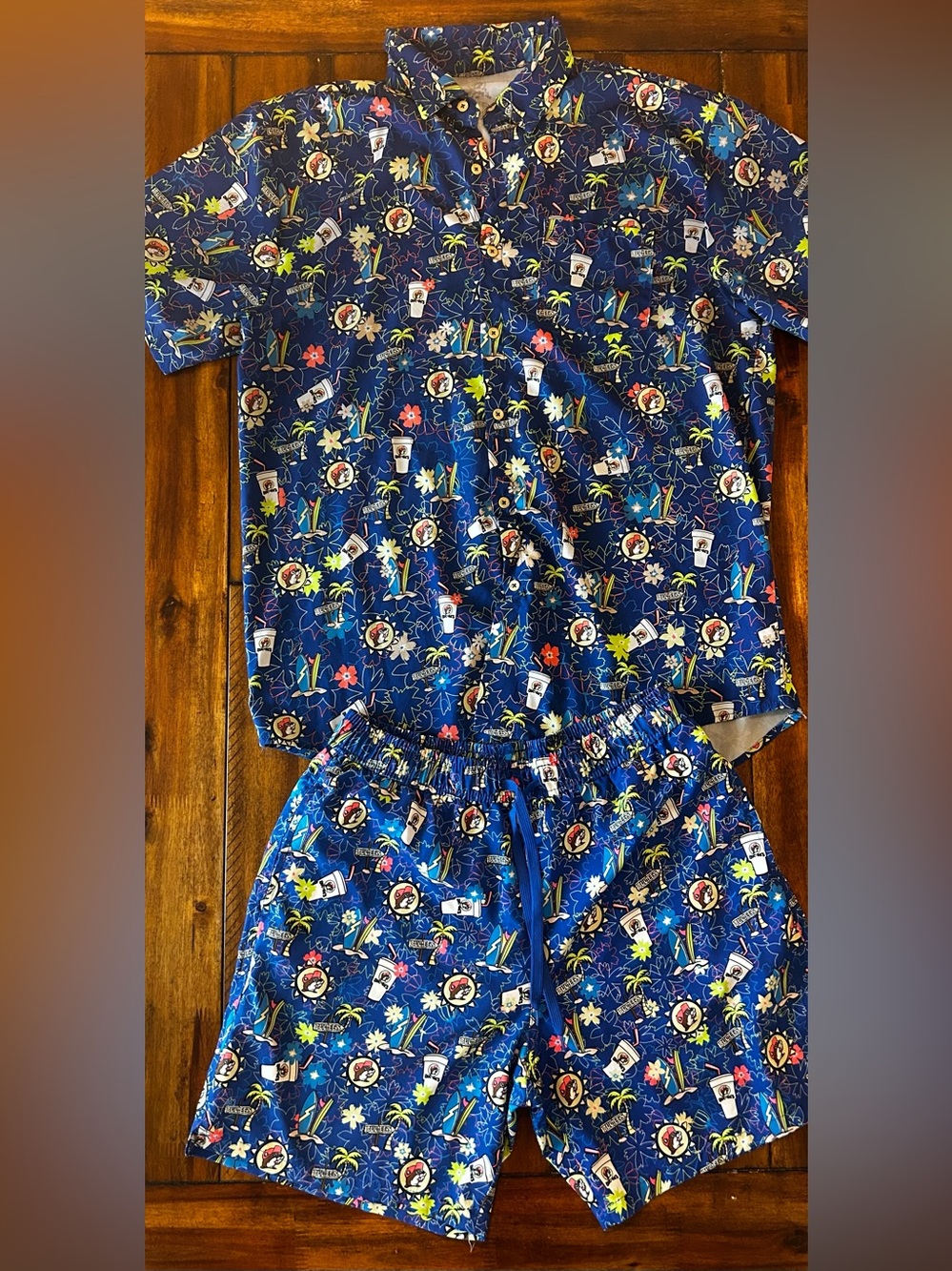 Buc-ees Shorts Set Mens size Large